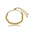 PULSEIRA GRAVATA BOLINHA B. OURO 18K - Imagem 1