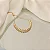 PULSEIRA GRAVATA BOLINHA B. OURO 18K - Imagem 3