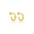BRINCO ARGOLA CLASSIC P B. OURO 18K - Imagem 1