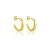 BRINCO ARGOLA CLASSIC M B. OURO 18K - Imagem 1