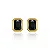 BRINCO CORA BLACK B. OURO 18K - Imagem 1