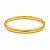 BRACELETE ABAULADO SLIM B. OURO 18K - Imagem 1