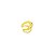PIERCING FIO DUPLO LISO B. OURO 18K - Imagem 1