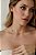 CHOKER TREVO ONÇA B. OURO 18K - Imagem 3