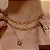 CHOKER ELOS PORTUGUÊS B. OURO 18K - Imagem 2