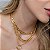 CHOKER ELOS GRUMET B. OURO 18K - Imagem 2
