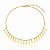 CHOKER BOREAL MEDALHAS B. OURO 18K - Imagem 1