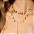 CHOKER BOREAL MEDALHAS B. OURO 18K - Imagem 2
