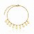 PULSEIRA BOREAL MEDALHAS B. OURO 18K - Imagem 1