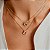 CONJUNTO TREVO VERDE ESMERALDA CRAVEJADO ZIRCÔNIA B. OURO 18K - Imagem 4