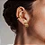 PIERCING FAKE X LISO B. OURO 18K - Imagem 2