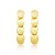 BRINCO CASCATA OVAL B. OURO 18K - Imagem 1