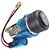 02acendedor De Cigarro Automotivo Universal Par Gps Led Azul - Imagem 2
