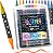 CANETAS MARCA TEXTO C/36 CANETAS E 72 CORES - Imagem 1