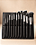 CONJUNTO COM 10 PINCEIS DE MAQUIAGEM EM DIFERENTES FORMATOS - Imagem 1