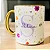 Caneca Especial 325ml Colorida, Mágica, Dourada e Prateada com Colher - Imagem 1