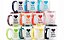 Caneca Especial 325ml Colorida, Mágica, Dourada e Prateada com Colher - Imagem 1