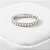 Anel Aparador com Microzirconia Banho Ouro 18k e Prata - Imagem 1
