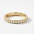 Anel Aparador com Microzirconia Banho Ouro 18k e Prata - Imagem 1