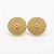 Brinco Redondo 2,5 cm Banho de Ouro 18k e Prata - Imagem 1