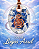 Colar Orgonite - Logos Azul - Imagem 1