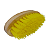 Escova Nylon Oval Base Madeira 1un - Imagem 2