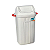 Lixeira Basculante 60 litros Sanremo Ref.: 284 - Imagem 1