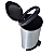 Lixeira de Pedal 45 litros Borda Trava Label Inox Arqplast Ref: 25744 - Imagem 3