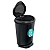 Lixeira de Pedal 45 litros Borda Trava Preta Arqplast Ref: 25746 - Imagem 2