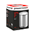 Lixeira de Pedal 3 litros Inox Slim Powermaid 1un - Imagem 4