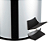 Lixeira de Pedal 5 litros Inox Powermaid 1un - Imagem 3