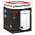 Lixeira de Pedal 12 litros Inox Powermaid 1un - Imagem 4