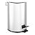 Lixeira de Pedal 12 litros Inox Powermaid 1un - Imagem 3