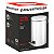 Lixeira de Pedal 12 litros Inox Powermaid 1un - Imagem 4