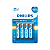 Pilha Philips Alcalina Pequena AA c/4un - Imagem 1