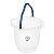 Balde Plástico 8,5L Graduado Sanremo Ref.: 240 - Imagem 1