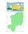 Esponja de Banho Infantil Brilho 1un - Imagem 1