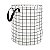 Cesto Multiuso Branco Grid MOR Ref.: 4305 - Imagem 2