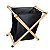 Cesto de Madeira Preto Toledo 50L Ref.: 301051 - Imagem 2