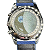 Relógio Omeg Snoop 100% Funcional Pulseira Azul - Imagem 2
