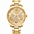 Relogio Allyjane Classic Gold Algarismos Romanos - Imagem 2