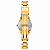 Relogio Allyjane Classic Gold Algarismos Romanos - Imagem 1