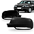 Capa Retrovisor Gol G3 1999 Até 2005 Preto - Imagem 1