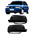 Capa Retrovisor Gol G3 1999 Até 2005 Preto - Imagem 10