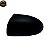 Capa Retrovisor Fiesta 2003 Até 2014 Ford Ka 2008 Até 2013 Preto - Imagem 2