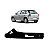 Par Guia Parachoque Traseiro Gol G4 2006 2007 2008 2009 2010 2011 2012 2013 2014 - Imagem 5