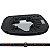 Lente Retrovisor New Fit 2009 Até 2014 Convexo Com Base - Imagem 3