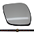 Lente Retrovisor New Fiesta 2012 Até 2018 Convexo Com Base - Imagem 4