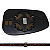 Lente Retrovisor New Fiesta 2012 Até 2018 Convexo Com Base - Imagem 5