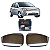 Par Lente Retrovisor New Fiesta 2012 Até 2018 Convexo Com Base - Imagem 1